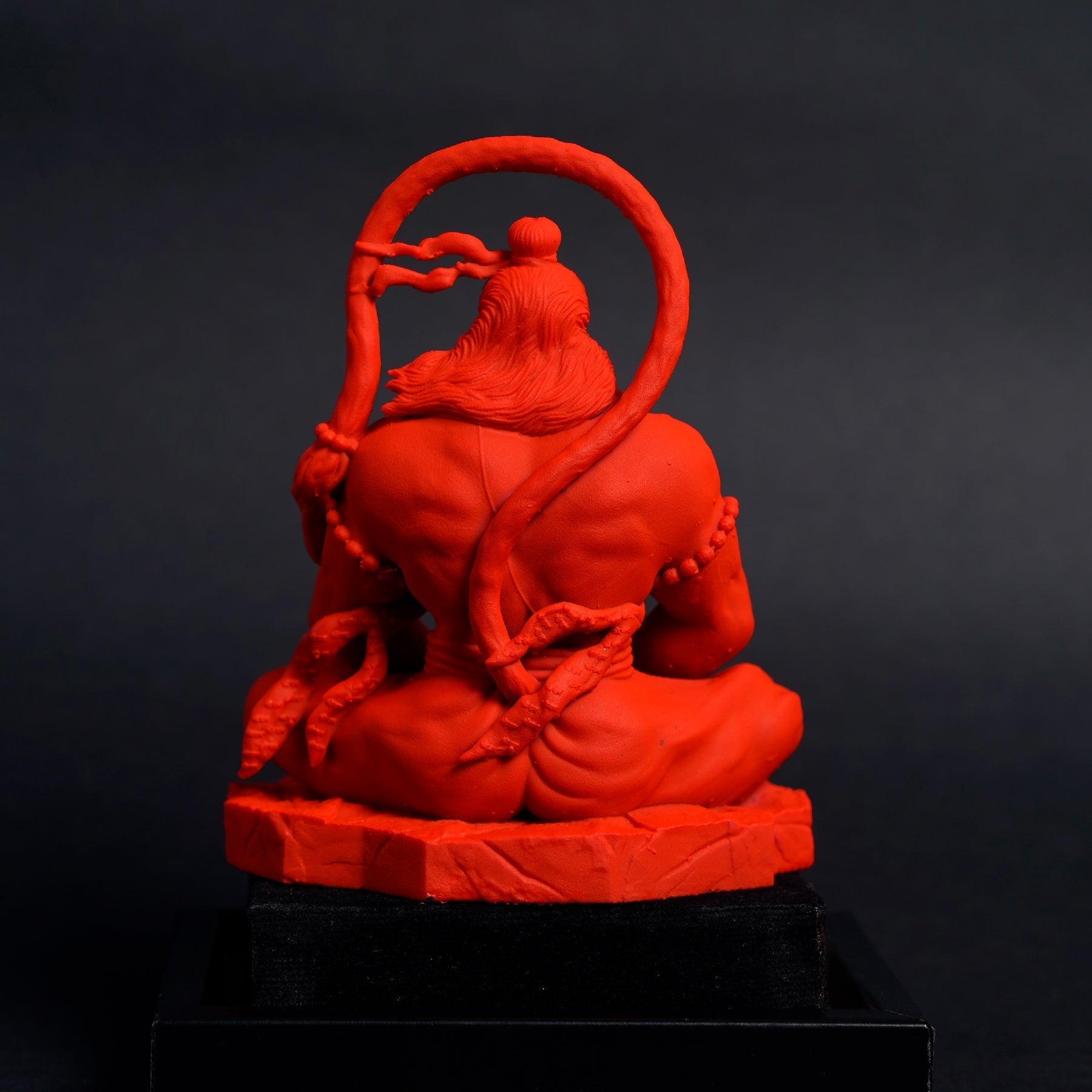 Pavan Sut Hanuman Ji — The Road Guardian | Copper Gold Finish | Car Dashboard Idol