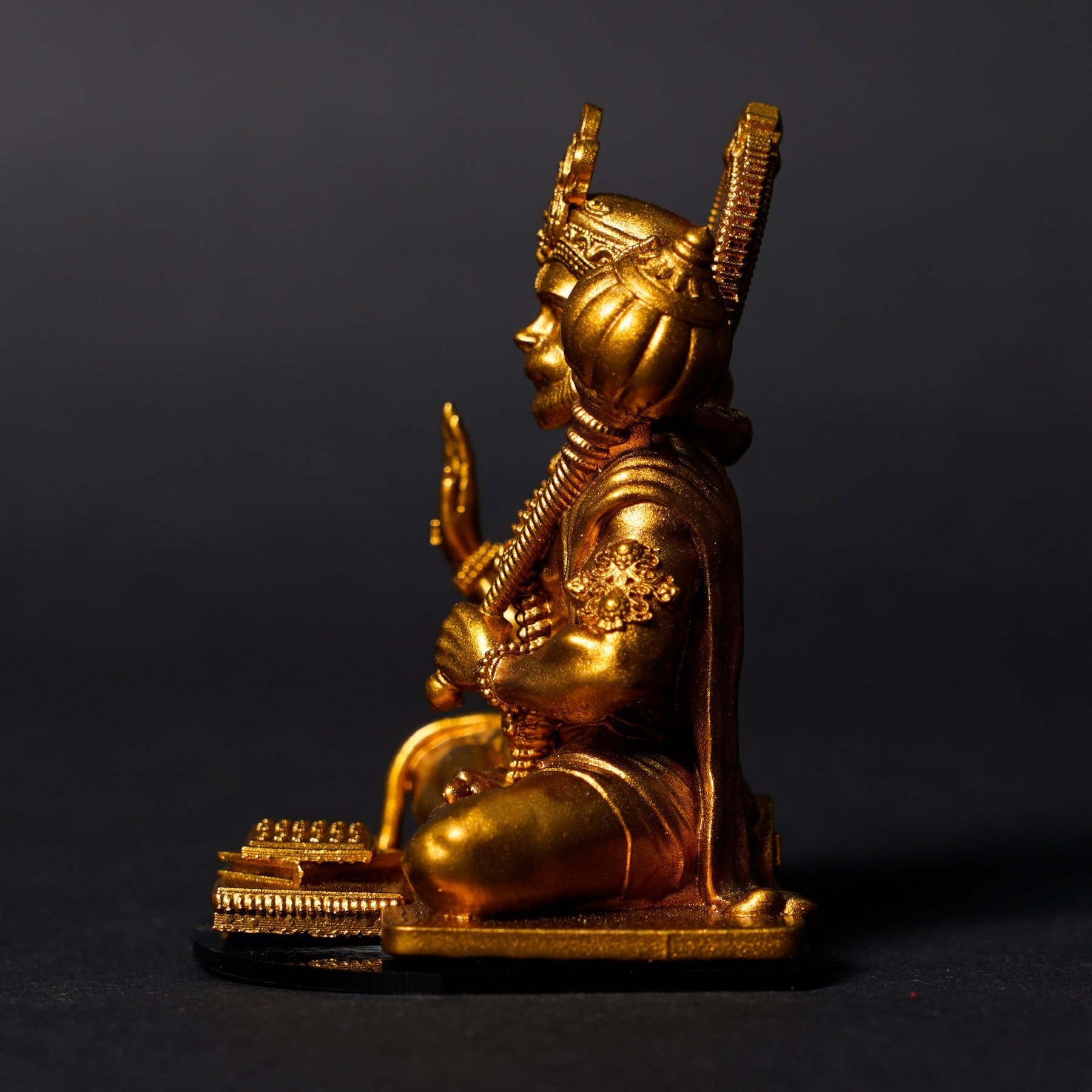 Lord Hanuman Ji – Seated Blessing Idol | Car Dashboard | Murtihub