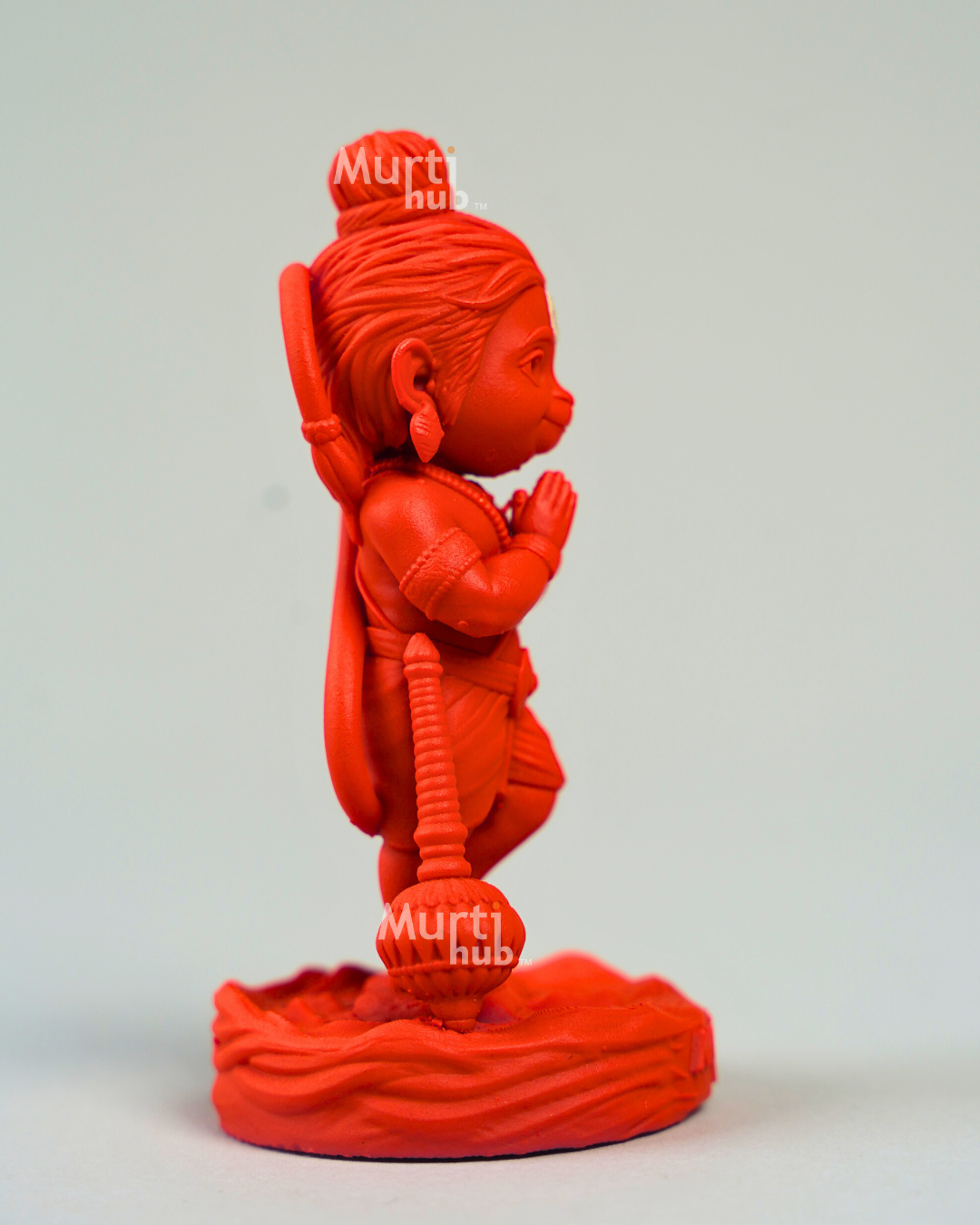 Baal Hanuman Idol– Ram Setu Delight White