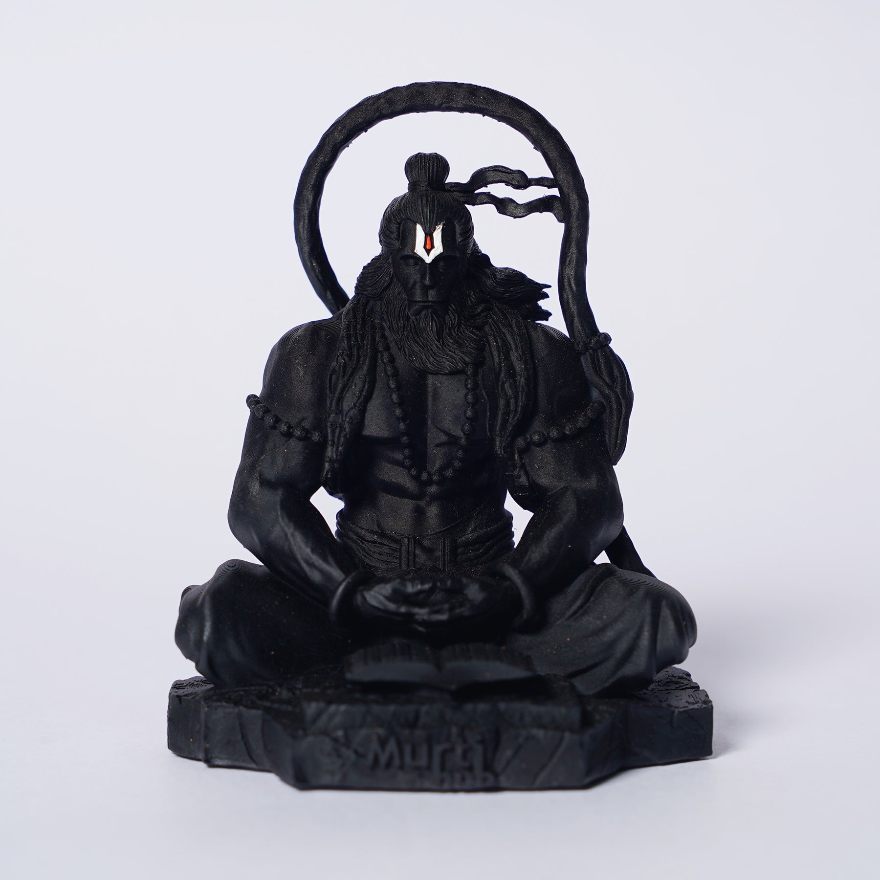 Pavan Sut Hanuman Ji — The Road Guardian | Sacred Orange Finish | Car Dashboard Idol