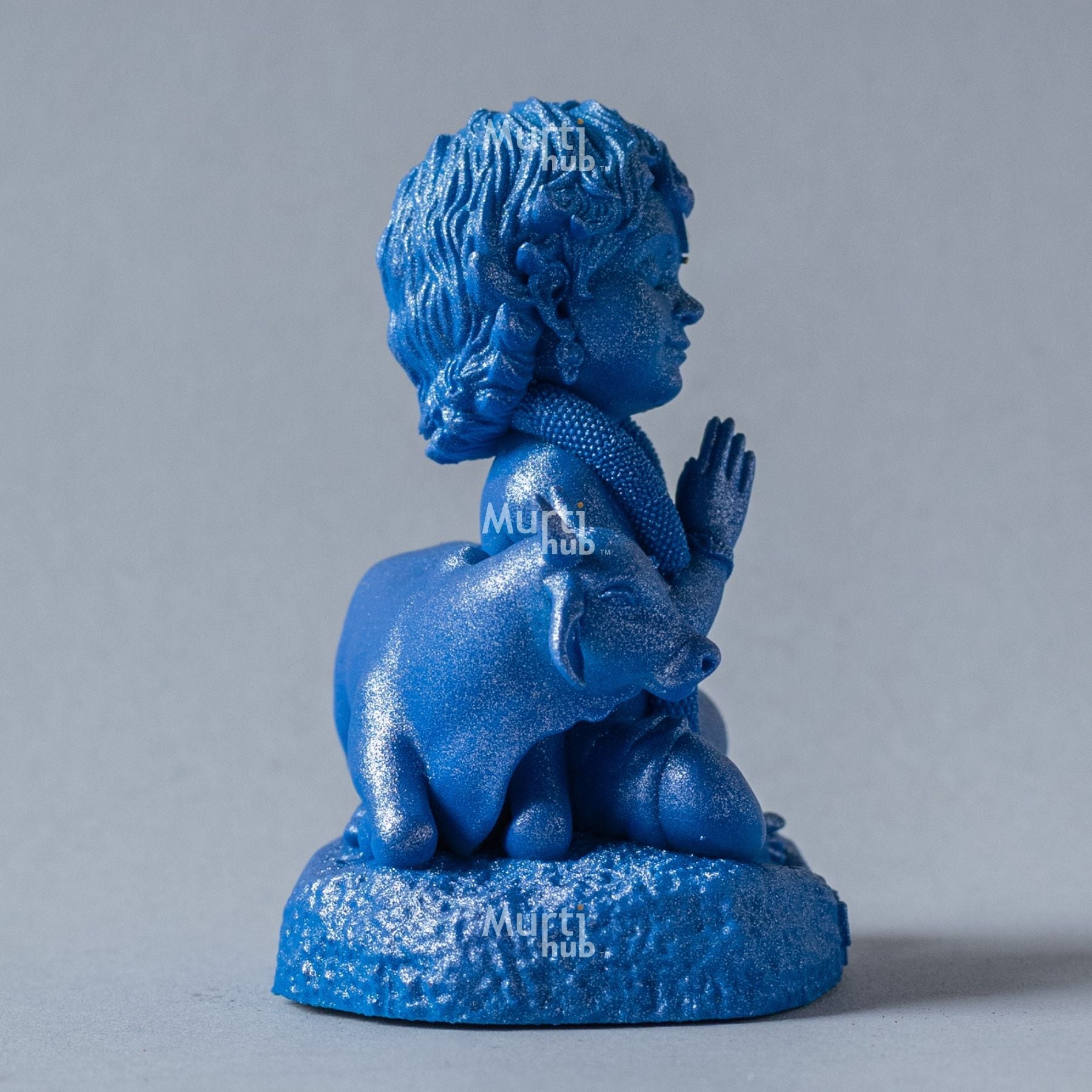 Baal Krishna with Cow 8 cm