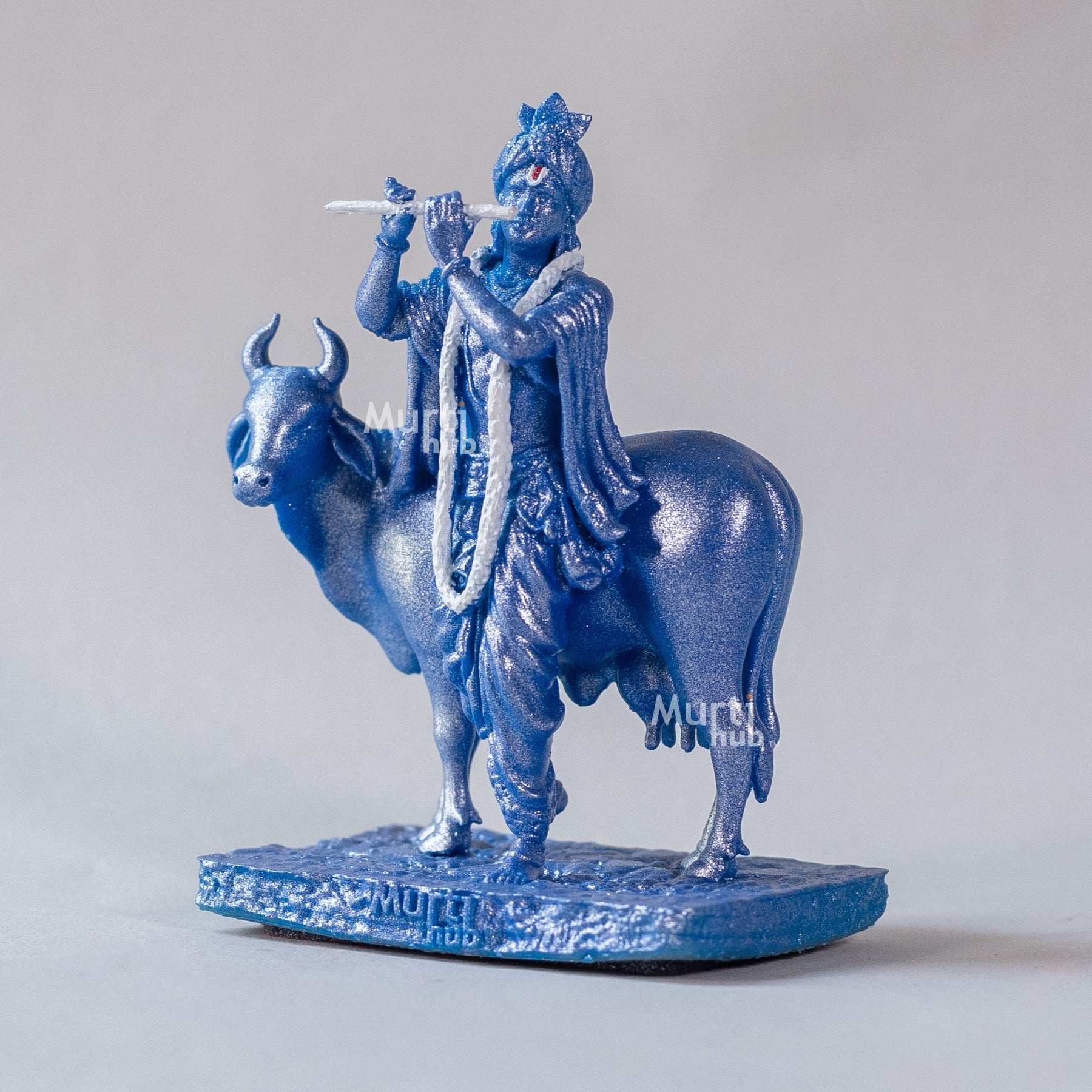 Krishna with Cow White