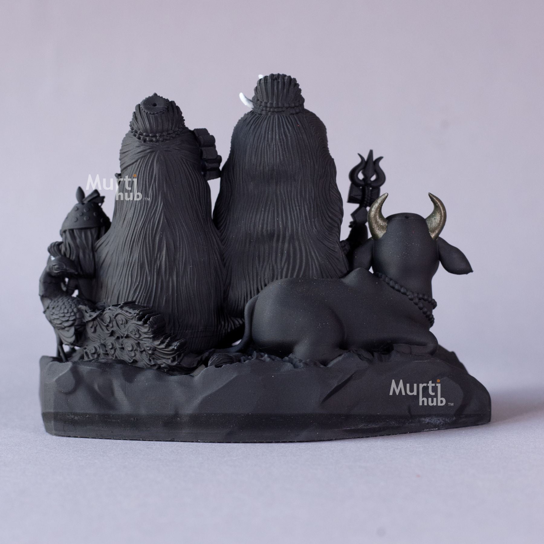 Shiv Parivar — Divine Harmony | Shiva, Parvati, Ganesha, Kartikeya & Nandi | Car Dashboard