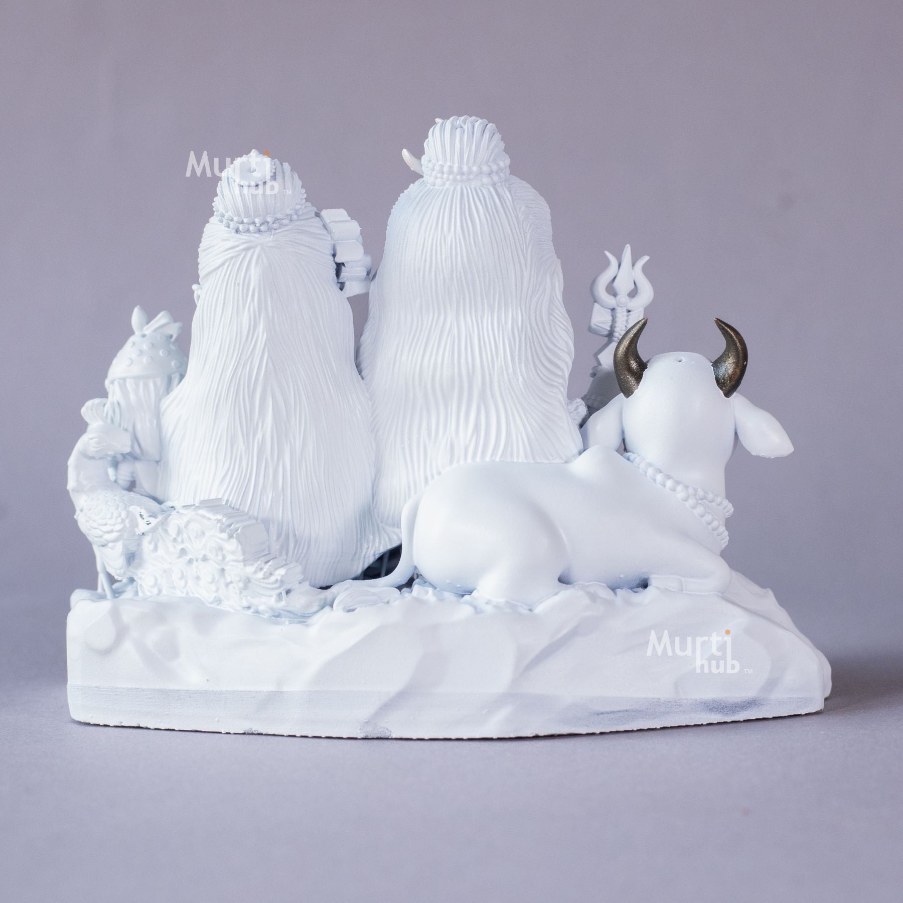 Shiv Parivar — Divine Harmony | Shiva, Parvati, Ganesha, Kartikeya & Nandi | Car Dashboard