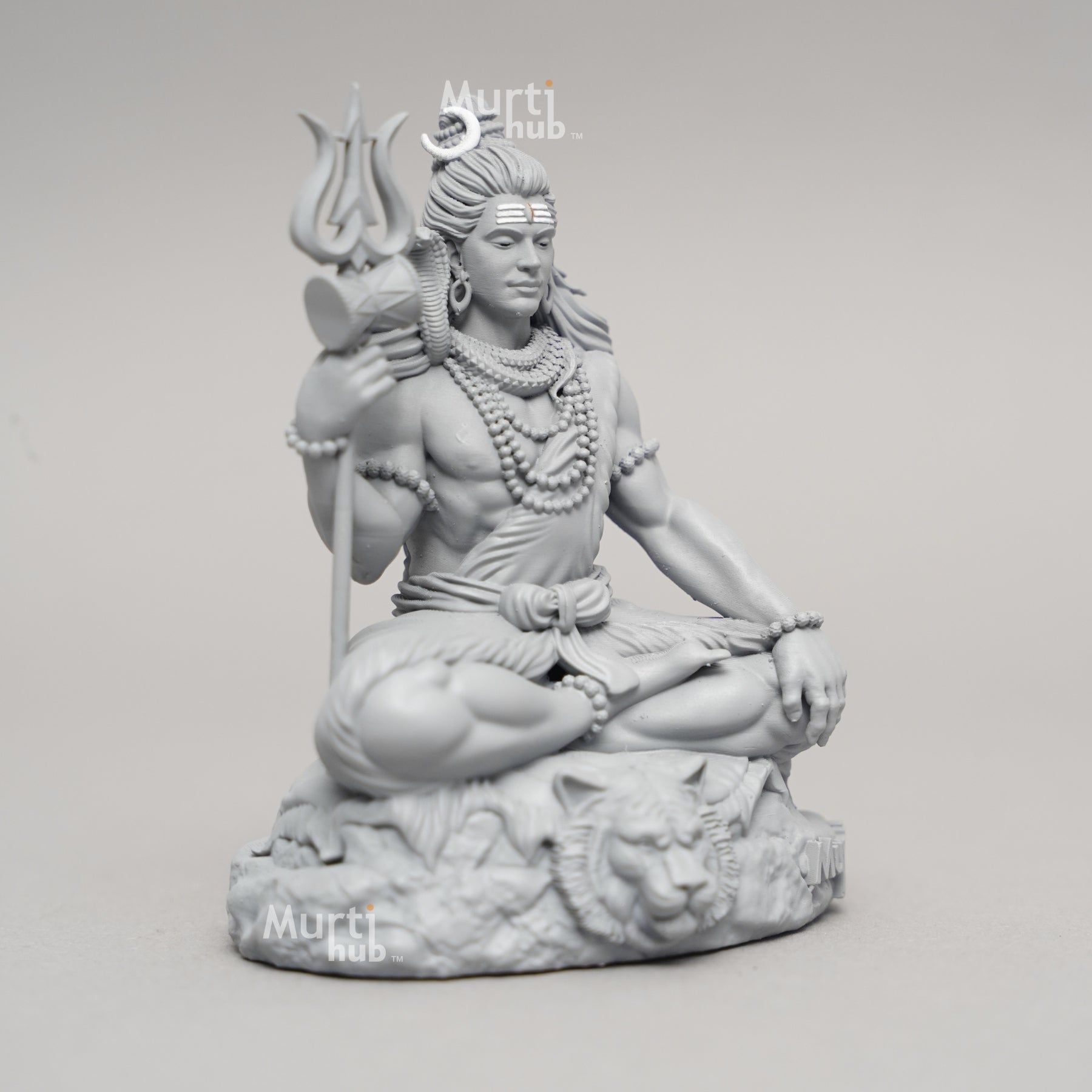 Bholenath Shiva — The Calm Protector | Hand-Finished Idol for Car, Desk & Altar