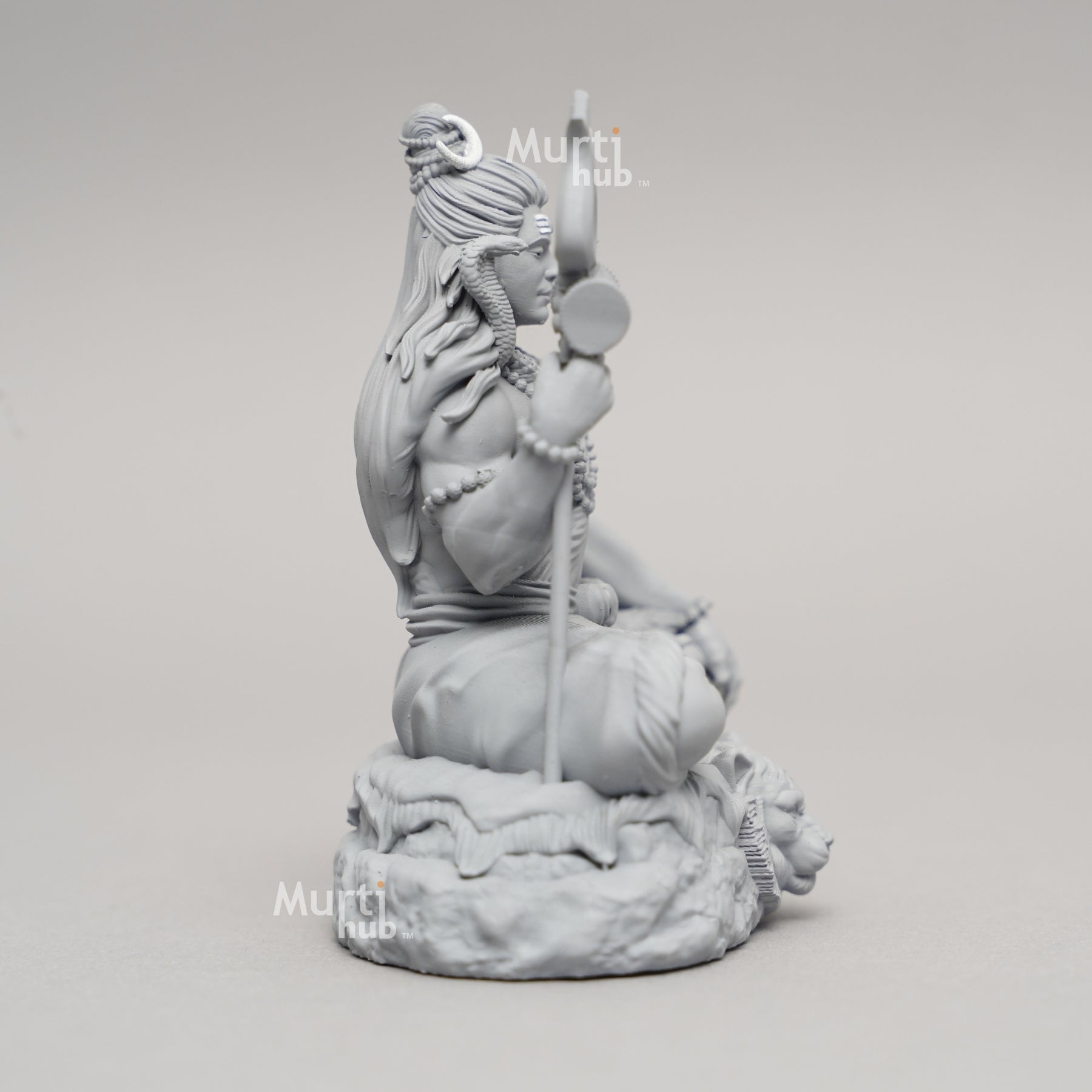 Bholenath Shiva — The Calm Protector | Hand-Finished Idol for Car, Desk & Altar