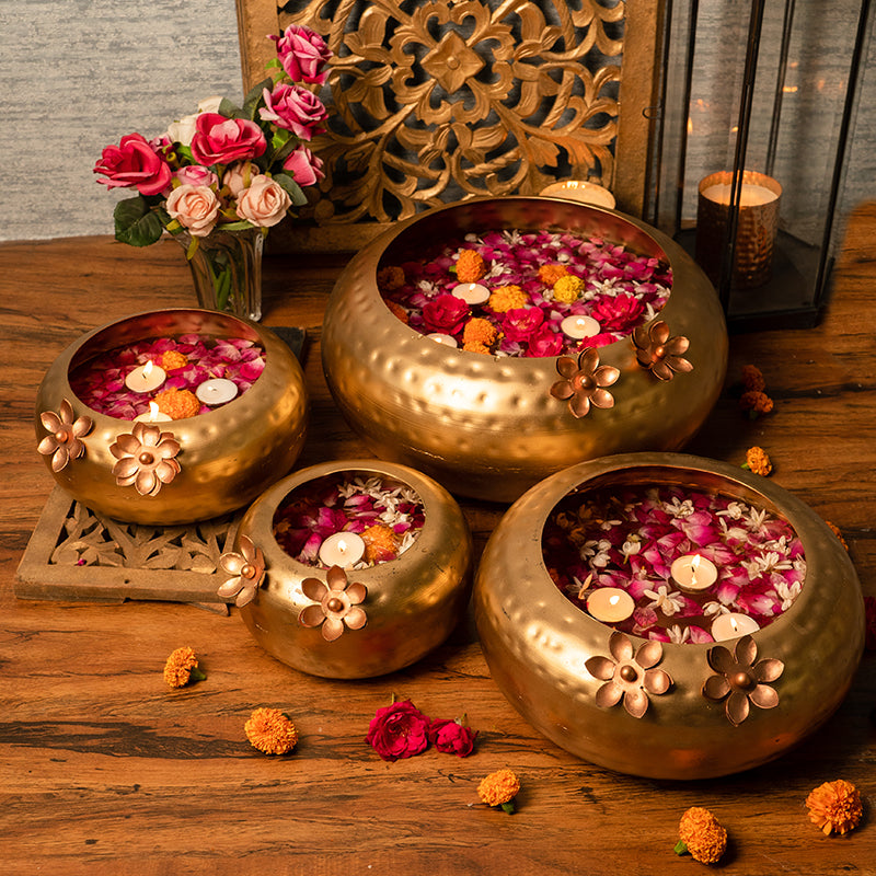 Blossom Elegant Golden Urli