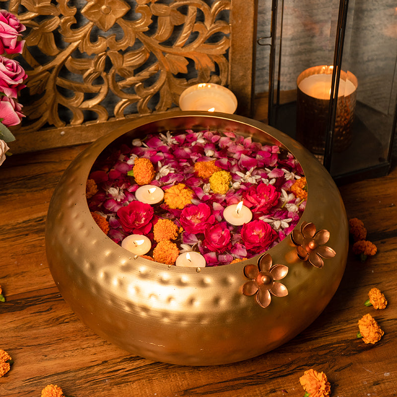 Blossom Elegant Golden Urli