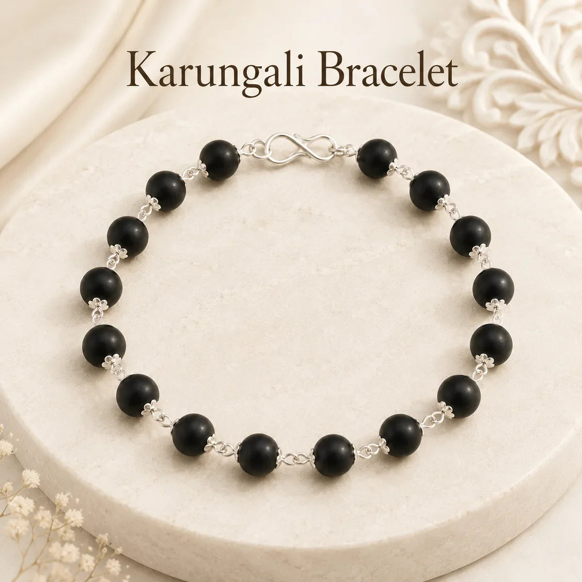 Karungali mala with bracelet combo