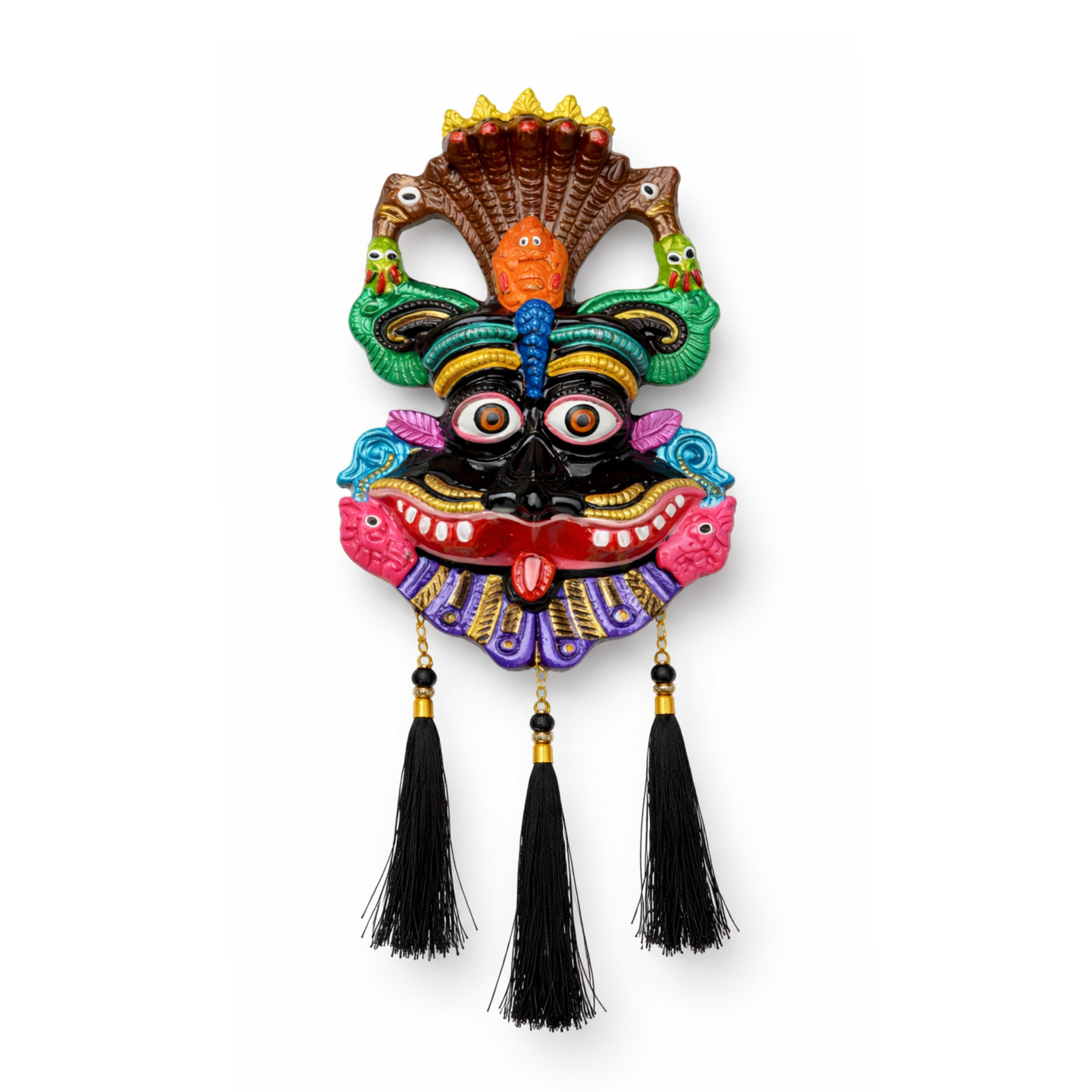 Tirupati Balaji Door Hanging with Narsingh Kirtimukh β Home Entrance Vastu Decor
