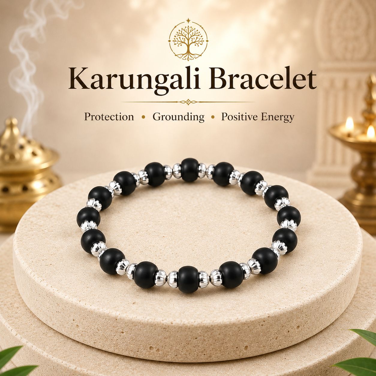 Karungali Bracelet – Sacred Protection & Positive Energy