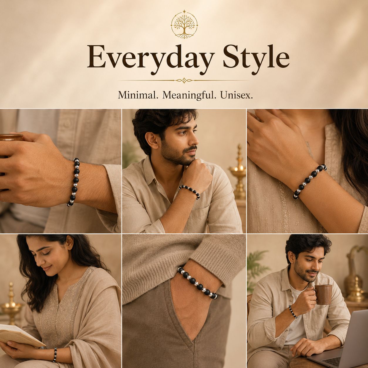 Karungali Bracelet – Sacred Protection & Positive Energy