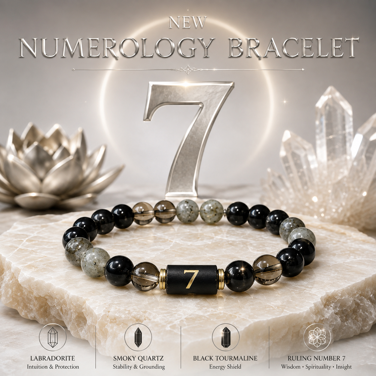 Numero Bracelet – Ruling Number 7 (Ketu)