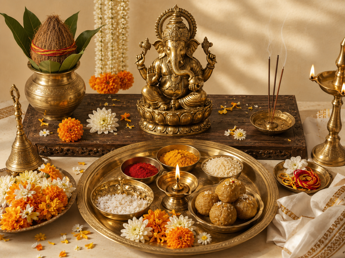 Ganesh Pooja Checklist: Essentials You’ll Need