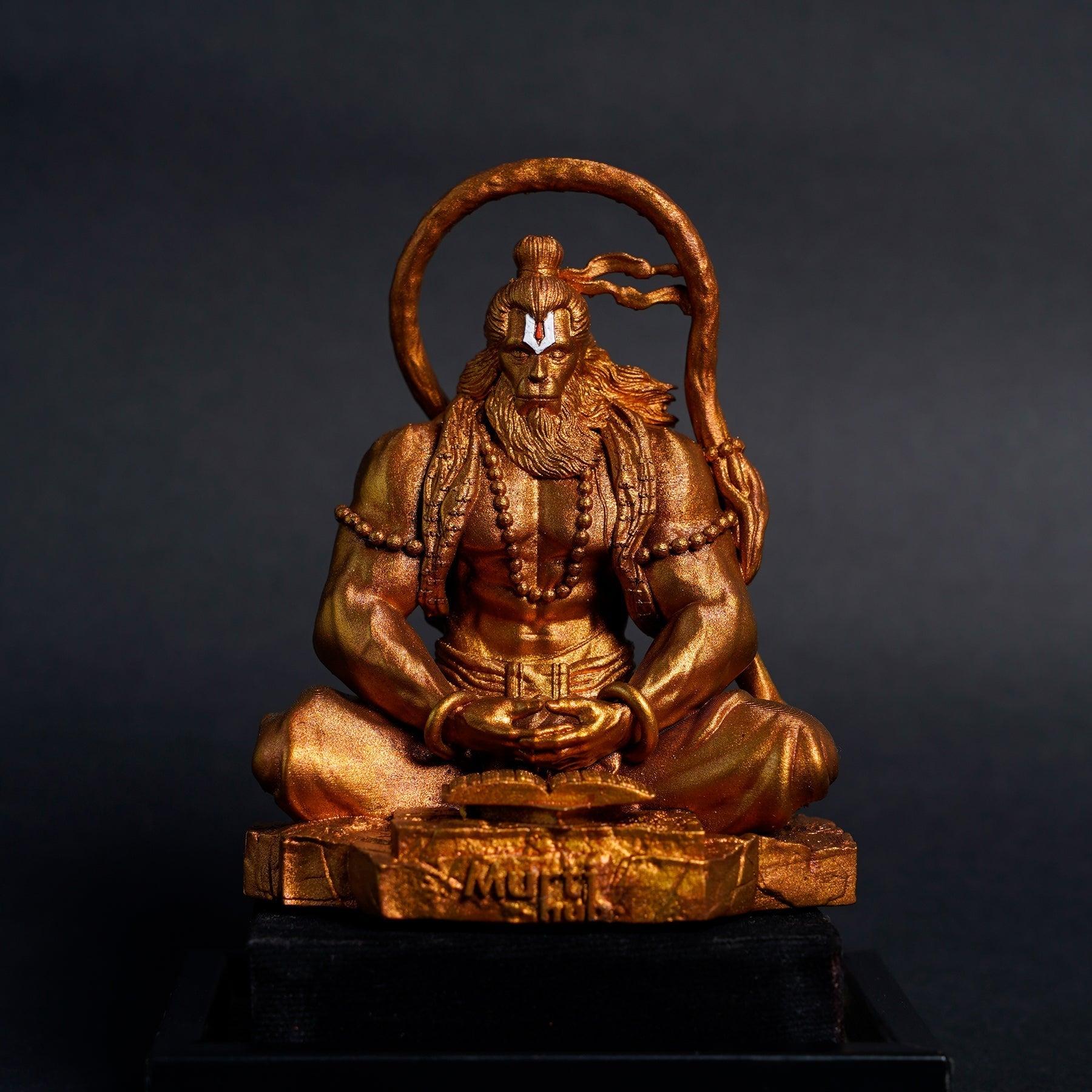 Pavan Sut Hanuman Ji — The Road Guardian | Seated Blessing Pose | Car Dashboard Idol