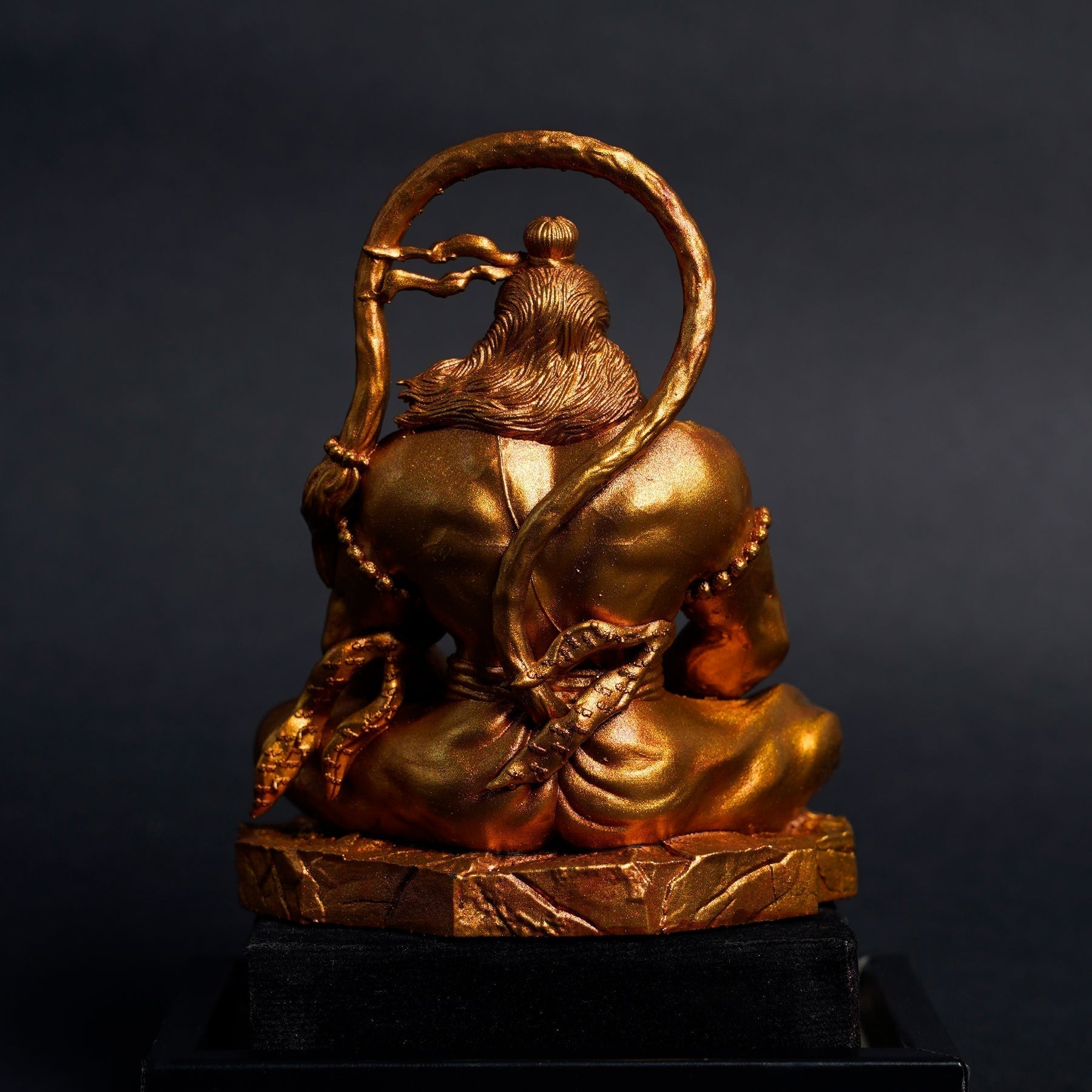 Pavan Sut Hanuman Ji — The Road Guardian | Pure White Finish | Car Dashboard Idol