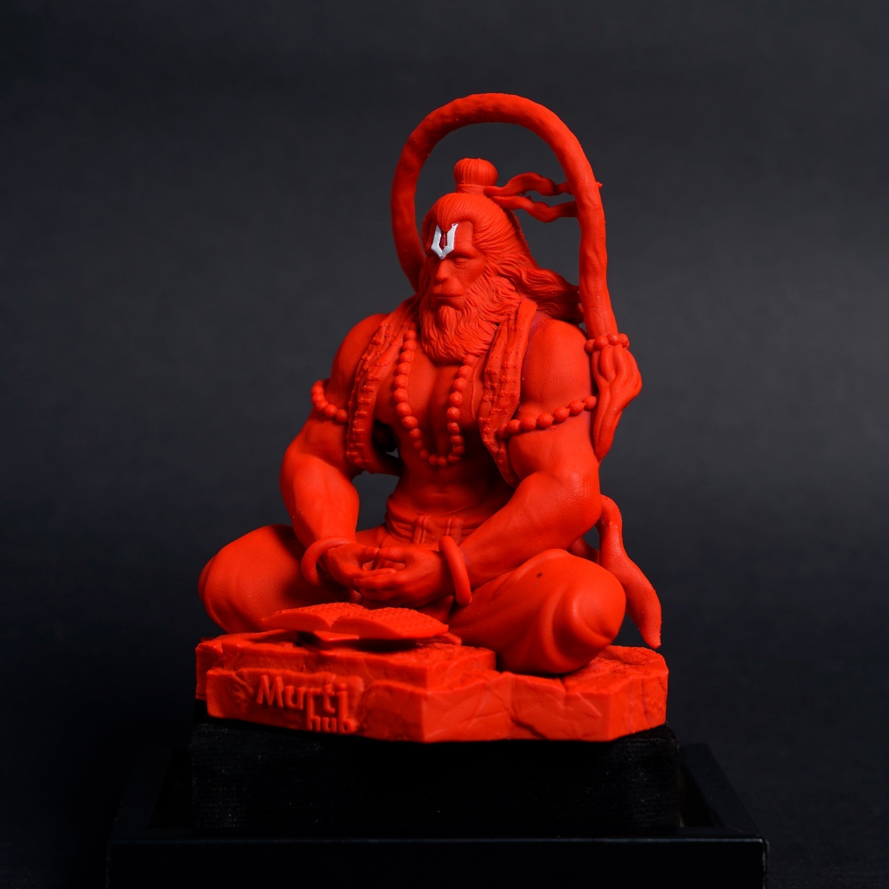 Pavan Sut Hanuman Ji — The Road Guardian | Copper Gold Finish | Car Dashboard Idol