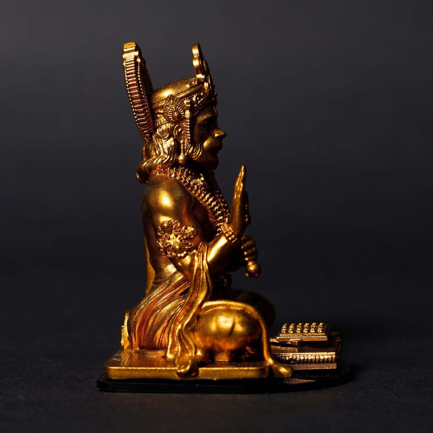 Lord Hanuman Ji – Seated Blessing Idol | Car Dashboard | Murtihub