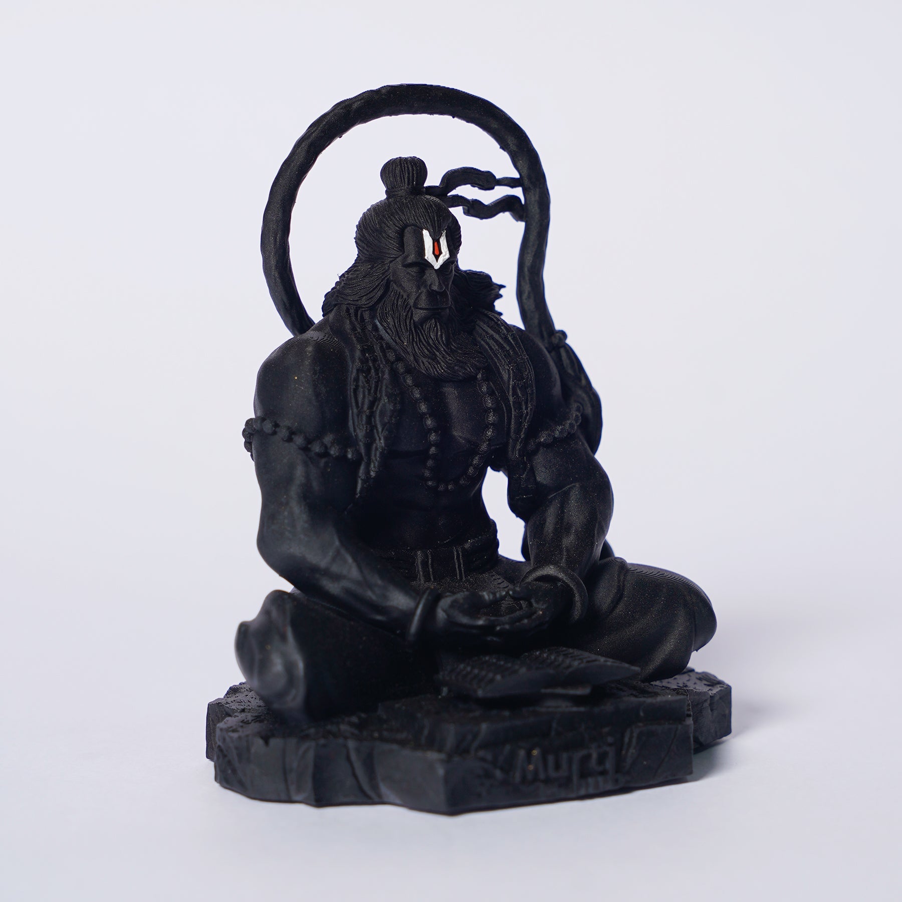 Pavan Sut Hanuman Ji — The Road Guardian | Copper Gold Finish | Car Dashboard Idol