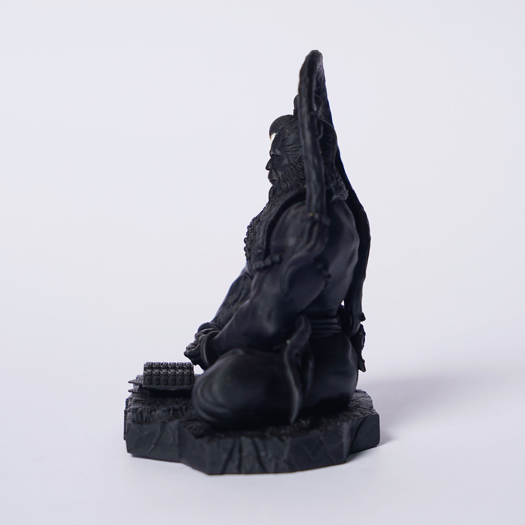 Pavan Sut Hanuman Ji — The Road Guardian | Copper Gold Finish | Car Dashboard Idol