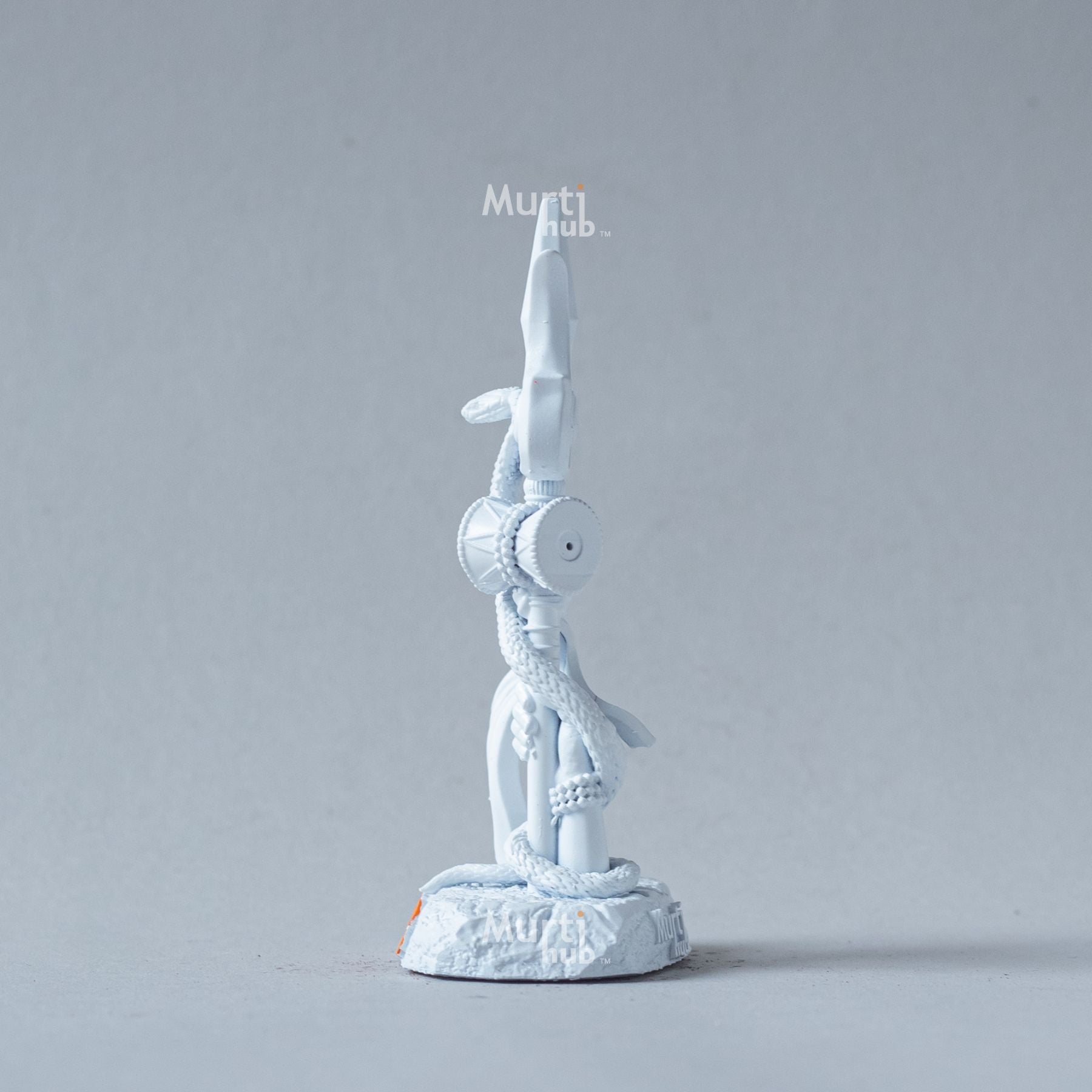 Shiva's Trishul Damru — Om Namah Shivay | Hand-Painted Resin Idol for Car Dashboard