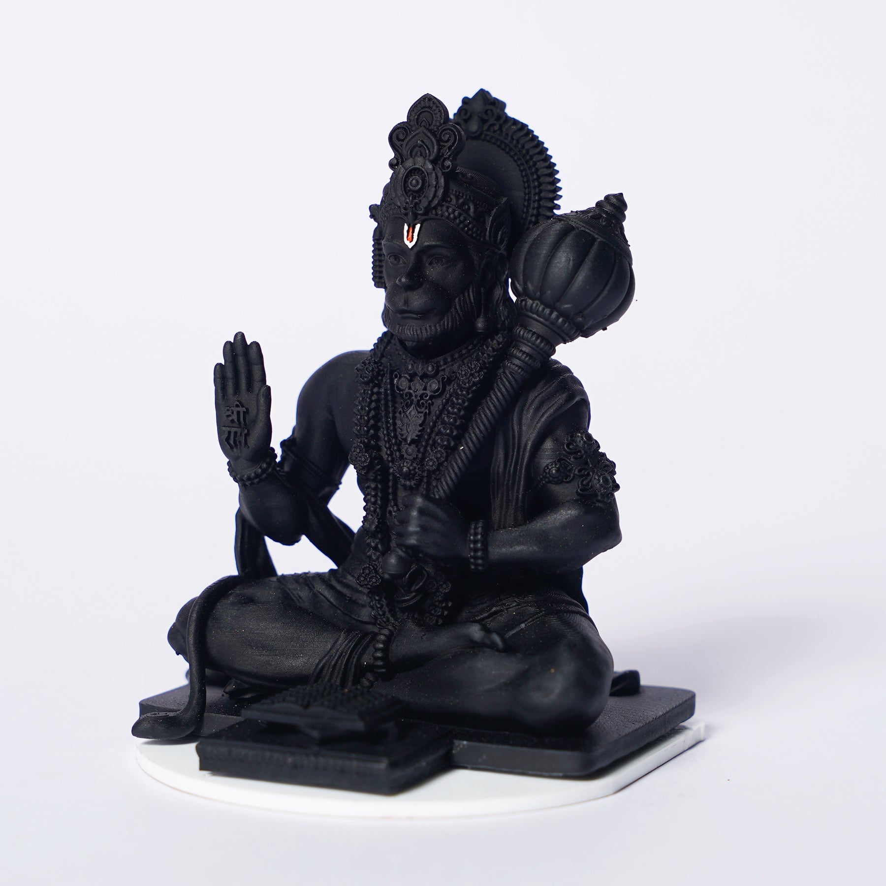 Lord Hanuman Ji – Seated Blessing Idol | Car Dashboard | Murtihub