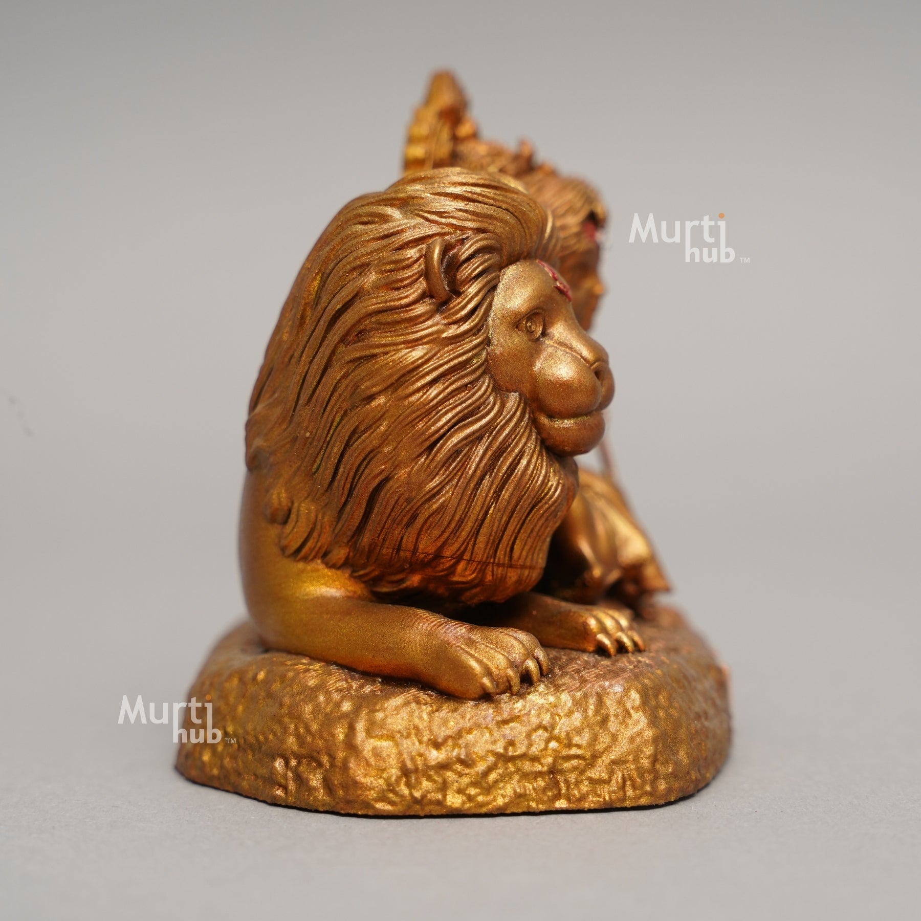 Baal Durga Maa with Lion – Car Dashboard Idol