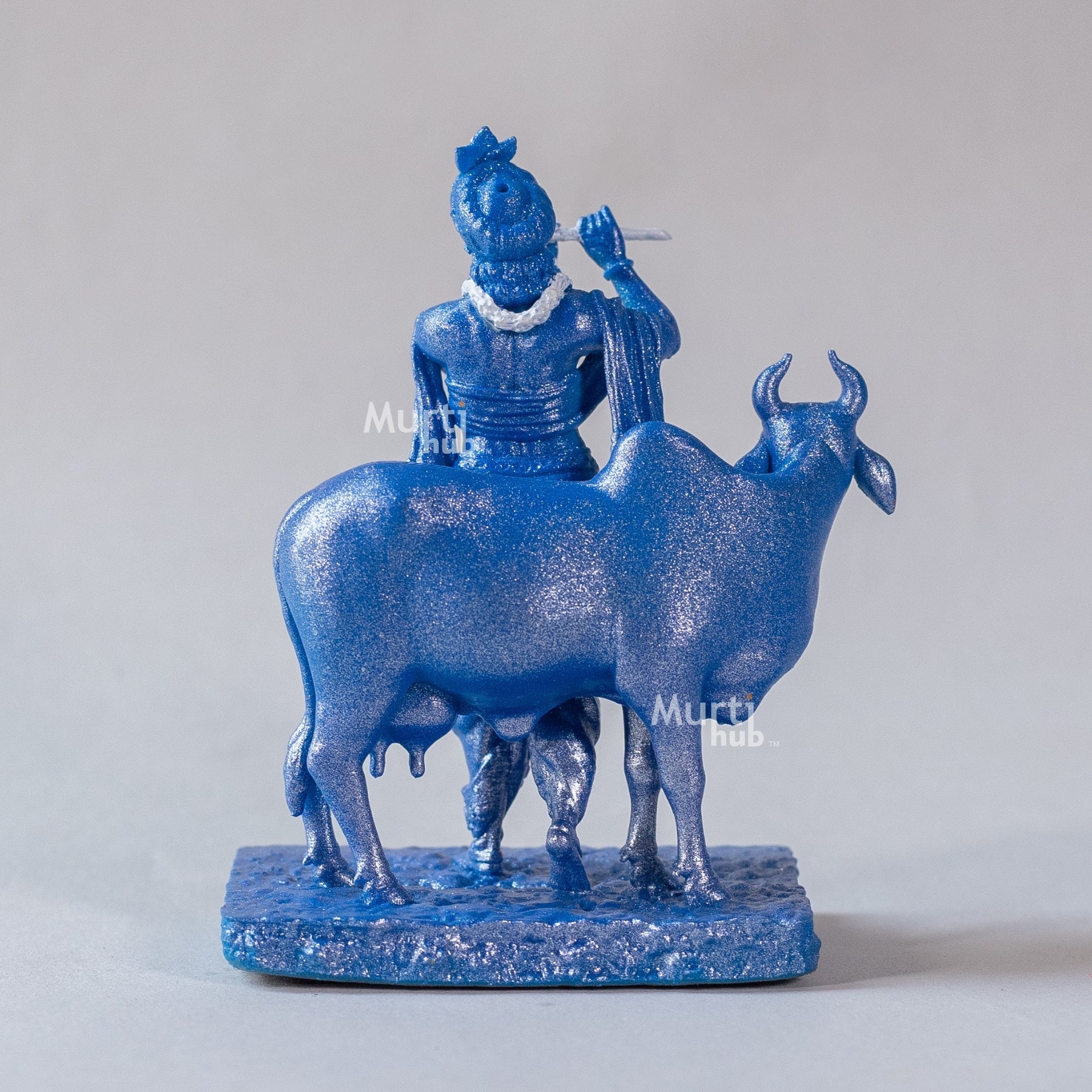 Krishna with Cow White