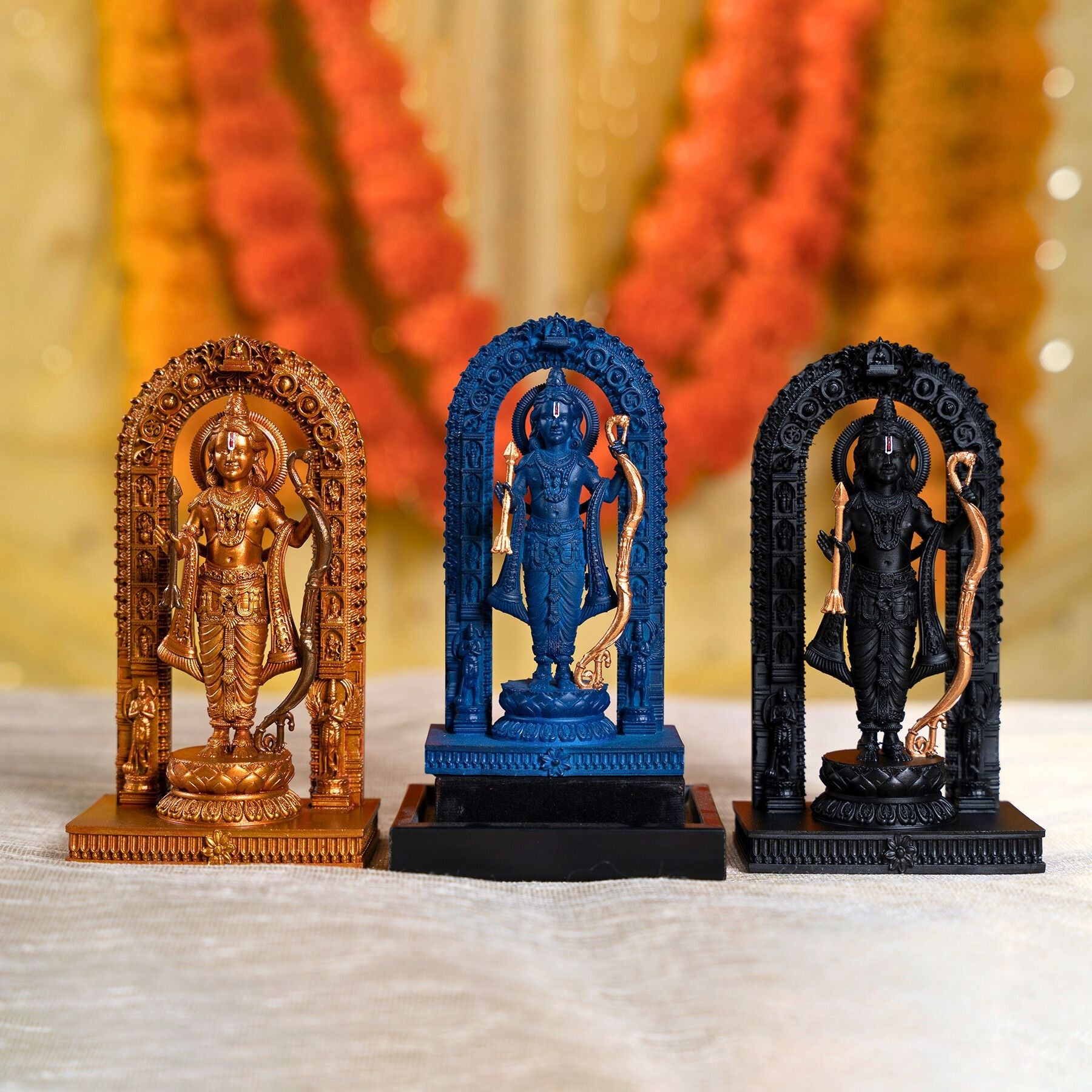 Ram Lalla Ayodhya Murti Rama Blue