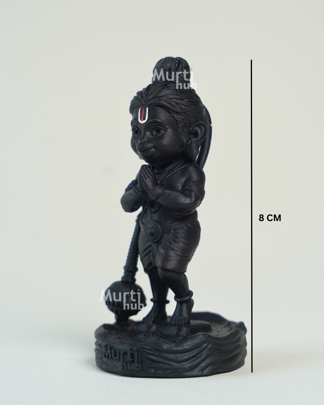 Baal Hanuman Idol– Ram Setu Delight White