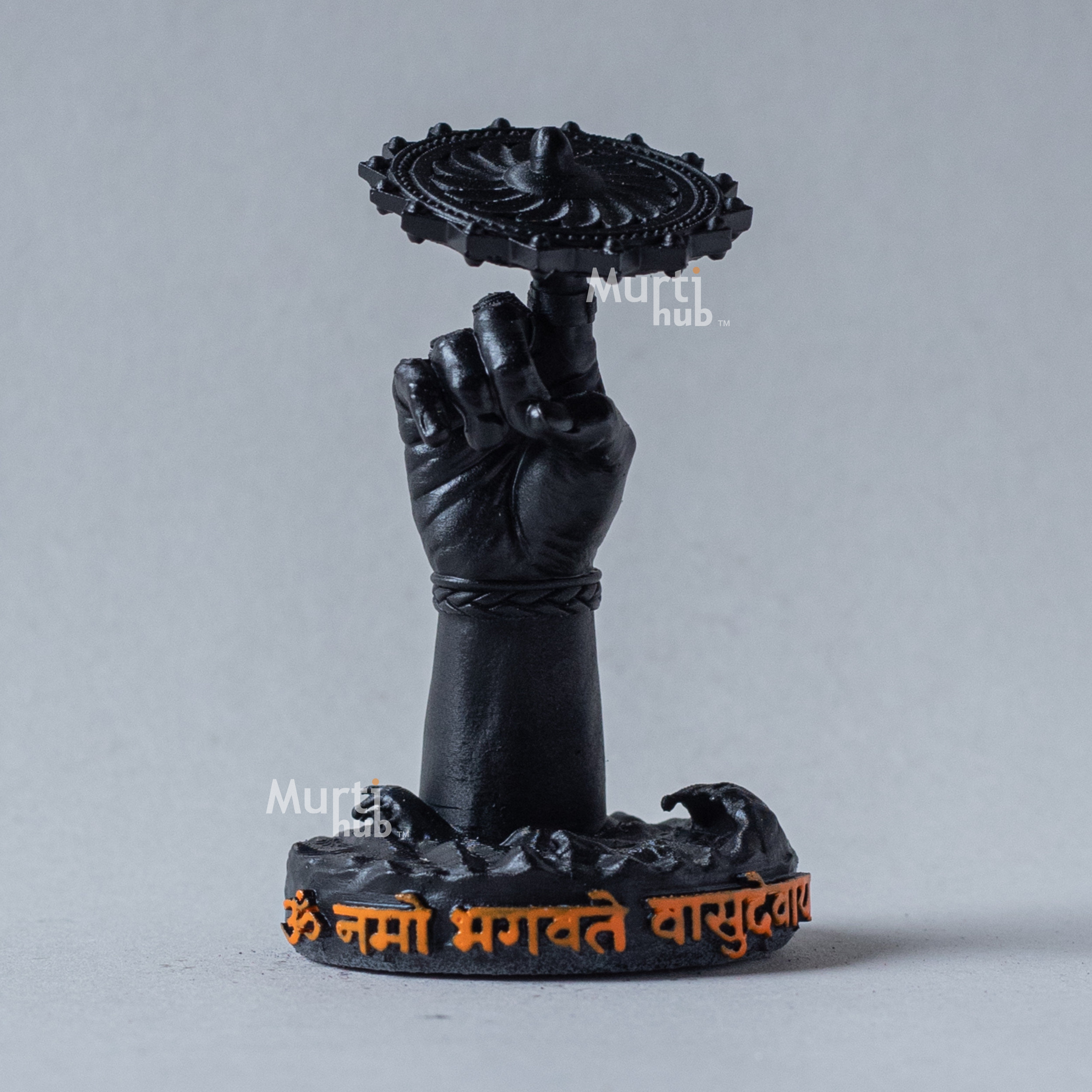 Vasudev Hand with Sudarshan Chakra – Om Namo Bhagavate Vasudevaya Idol