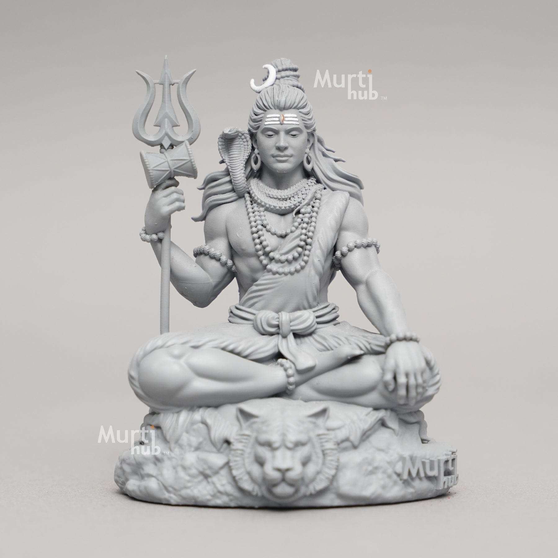 Bholenath Shiva — The Calm Protector | Hand-Finished Idol for Car, Desk & Altar