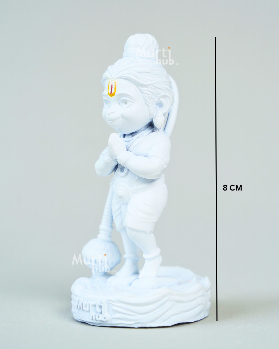 Baal Hanuman Idol– Ram Setu Delight Orange